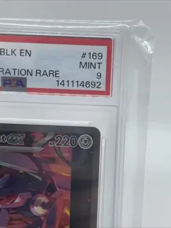 2025 Genesect ex 169/086 Black Bolt Holo Special Illustration Rare PSA 9 Pokemon - Image 3
