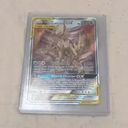 Pokemon Arceus & Dialga & Palkia GX TAG TEAM Ultra Rare Cosmic Eclipse Holo - Image 1
