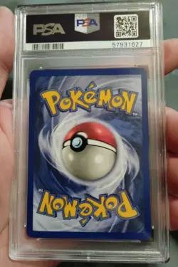 1999 POKEMON FOSSIL #14 RAICHU-HOLO PSA 9 - Image 2