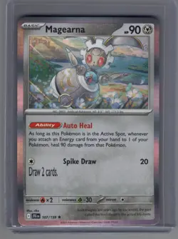 Magearna - 107/159 - Pokemon TCG Journey Together (2025) - NM - Holo Rare - Image 1