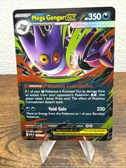 Mega Gengar ex 125/217 Double Rare Holo Ascended Heroes Pokemon TCG NM - Image 1