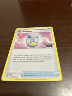 Egg Incubator - 066/078 - Pokemon GO - non-holo - Pokemon TCG - Image 3
