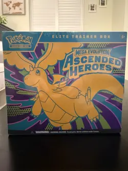 Pokemon TCG: Ascended Heroes Pokemon Elite Trainer Box (ETB) new and sealed - Image 1