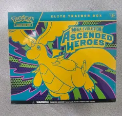 Pokemon TCG: Ascended Heroes Mega Evolution Elite Trainer Box ETB - SEALED - Image 1