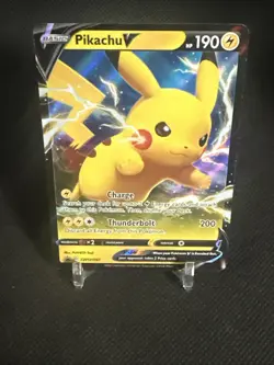 Pikachu V SWSH061 Holo Pokemon Black Star Promo - Image 4