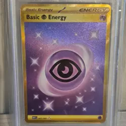 Pokemon Basic Psychic Energy 207/165 Hyper Rare Holo PSA 9 Scarlet & Violet 151 - Image 3