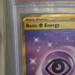 Pokemon Basic Psychic Energy 207/165 Hyper Rare Holo PSA 9 Scarlet & Violet 151 - Image 4