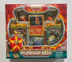 (402938) Pokemon TCG 2014 Pyroar Box (XY Flashfire Packs) - Factory Sealed Box - Image 1