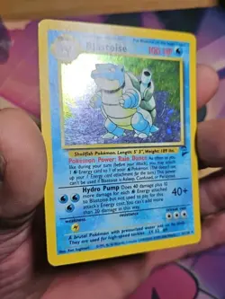 Pokemon Blastoise Holo Rare Base Set 2 2/130 Stage 2 100HP - HP Condition - Image 3