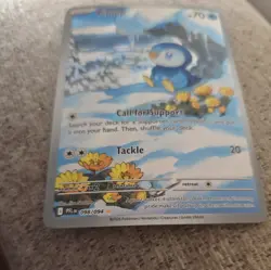 Pokemon TCG Piplup Full Art Illustration Rare 098/094 NM Phantasmal Flames - Image 2