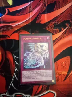 Yugioh! 1x Dominus Impulse MZMU-EN126 Ultra Rare 1st Ed NM - Image 1