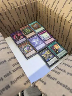 🧙13lbs+ 4500+ UNSEARCHED YuGiOh Bulk Lot! Some Holos & Rares! Most LP/NM‼💎 - Image 3