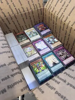 🧙13lbs+ 4500+ UNSEARCHED YuGiOh Bulk Lot! Some Holos & Rares! Most LP/NM‼💎 - Image 5