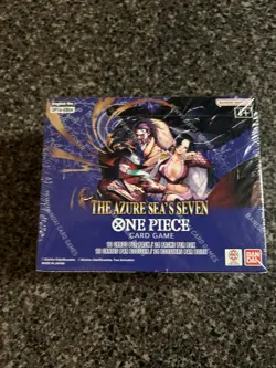 One Piece TCG: The Azure Sea's Seven Booster Box (OP-14) SEALED - Image 1
