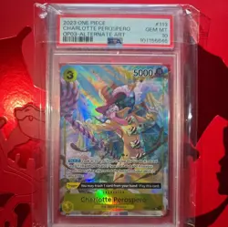 2023 Charlotte Perospero Alt Art OP03-113 Pillars Of Strength One Piece PSA 10 - Image 1