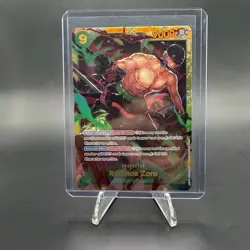 One Piece TCG | Roronoa Zoro OP06-118 SEC - Wings of the Captain PRB02 (Reprint) - Image 1