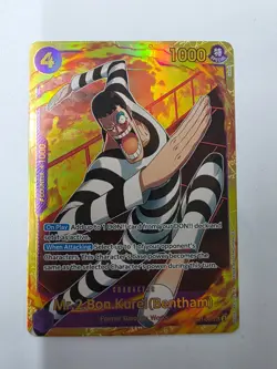 One Piece TCG Mr2 Bon Kurei (Bentham) EB01-061 SEC - Image 1