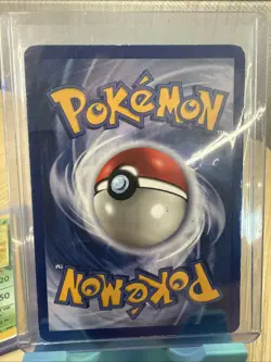 Pokemon Hitmonlee 7/62 Fossil Holo Rare Unlimited Basic 1999 Card - Image 2