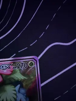 Venusaur & Snivy GX Tag Team Pokemon Card Holo Rare Near Mint Condition - Image 5