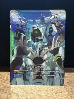 Age Device Alt Art Gundam Card Game TCG - Image 1