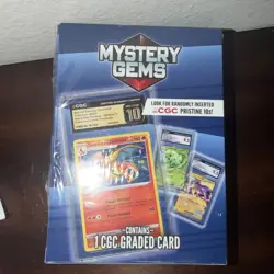 Pokemon Mystery Gems Contains 1 CGC Graded Card 2026 MJ Holding - NEW - Image 2