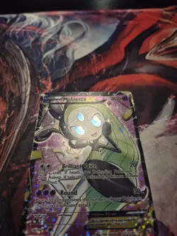 Meloetta EX RC25/RC25 Legendary Treasures Full Art Ultra Rare Pokemon Card MP - Image 2