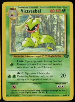 Victreebel 30/64 Rare Non Holo Jungle NM Pokemon Card HQ Scan - Image 1