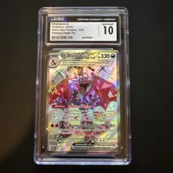 Charizard ex 074 Sv: Scarlet & Violet Promo Cards Holo CGC Gem Mint 10 - Image 1
