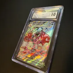 Charizard ex 074 Sv: Scarlet & Violet Promo Cards Holo CGC Gem Mint 10 - Image 3