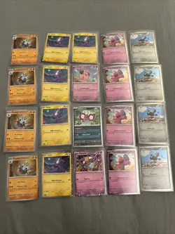 Pokemon Scarlet & Violet Cosmos Holo 20 Card Black Star Promo Lot NM - Image 1
