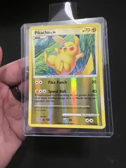 Pikachu Lv. 20 70/100 Stormfront Reverse Holo Pokemon Trading Card - Image 1