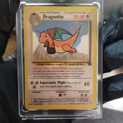 Dragonite 1999 Black Star Promo 5 WB Movie Promo PokemonTCG Card NM VINTAGE RARE - Image 1