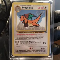 Dragonite 1999 Black Star Promo 5 WB Movie Promo PokemonTCG Card NM VINTAGE RARE - Image 3