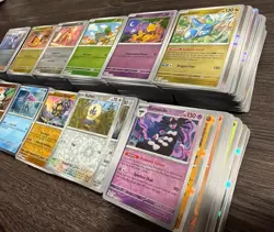 1200x Pokemon Cards Bulk -Holo/Reverse Holo ONLY,Includes Trainer, No Energy -#2 - Image 2