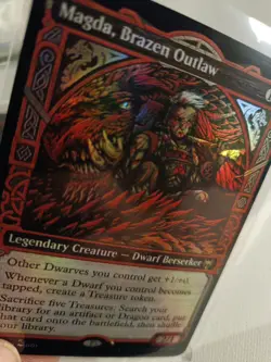 Magda, Brazen Outlaw (Showcase) Kaldheim Foil - Image 2