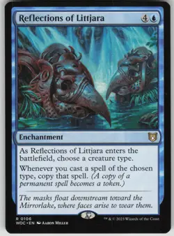 Magic the Gathering TCG Reflections of Littjara R Commander: Wilds of Eldraine 1 - Image 1