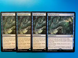 MTG 4x Shark Typhoon # 67 Ikoria: Lair of Behemoths Magic the Gathering x4 NM - Image 1