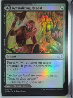 Revitalizing Repast (FOIL) - U256 - MTG - Modern Horizons 3 (MH3) - Image 1