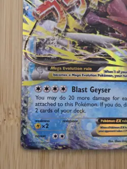 Pokemon M Gyarados EX Full Art Ultra Rare Mega 27/122 Breakpoint Holo English - Image 4