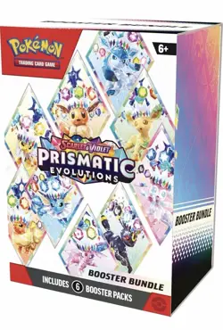 Pokemon TCG Scarlet & Violet Prismatic Evolutions Booster Bundle FACTORY SEALED - Image 1