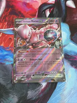 Team Rocket's Mewtwo ex - SVP 216 - Black Star Promo - Pokemon TCG - Image 1