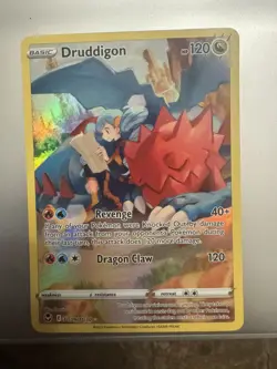 Druddigon TG09/TG30 Pokemon TCG: Silver Tempest Trainer Gallery Near Mint (NM) - Image 1
