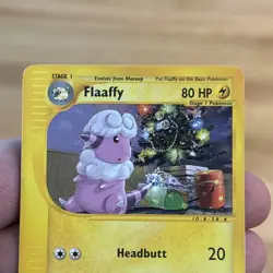 Flaaffy 2002 Pokemon 77/165 Christmas Tree Illustration Rare Ungraded Amazing - Image 2