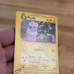 Flaaffy 2002 Pokemon 77/165 Christmas Tree Illustration Rare Ungraded Amazing - Image 4