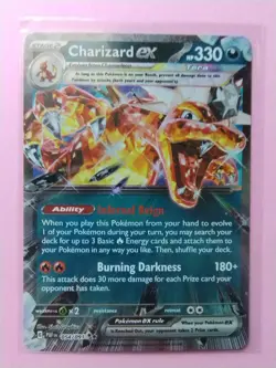Charizard EX 054/091 - Paldean Fates - Double Rare - Pokemon TCG - NM/M - Image 1