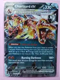 Charizard EX 054/091 - Paldean Fates - Double Rare - Pokemon TCG - NM/M - Image 2