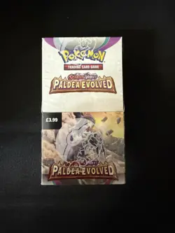Pokemon TCG: Paldea Evolved Half Booster Box (18 Packs) READ Description - Image 1