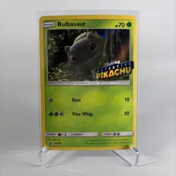 Pokemon Bulbasaur SM198 Detective Pikachu Promo Holo - Image 1