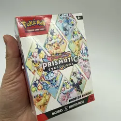 Pokemon Scarlet & Violet Prismatic Evolutions Booster Bundle 6 Packs - Image 3
