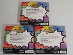 Pokemon Ascended Heroes Tech Sticker Collection Lot of 3 Brand New SEALED - Image 2